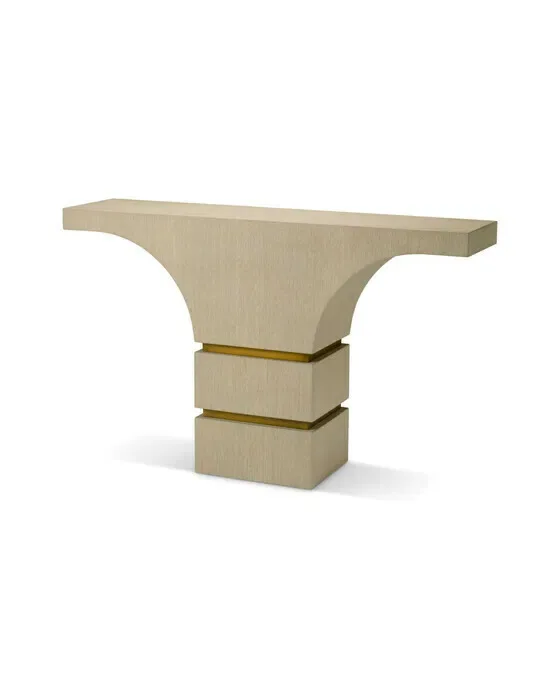 Thaddeus Console Table Washed Oak