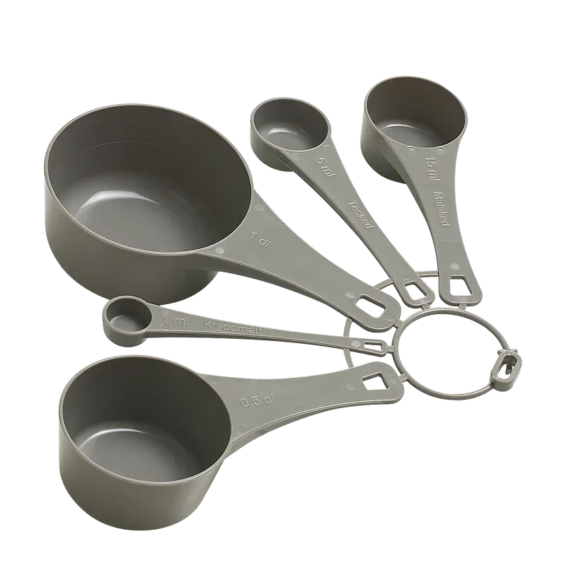 Funktion Funktion Messlöffelset 5 Teile Grau