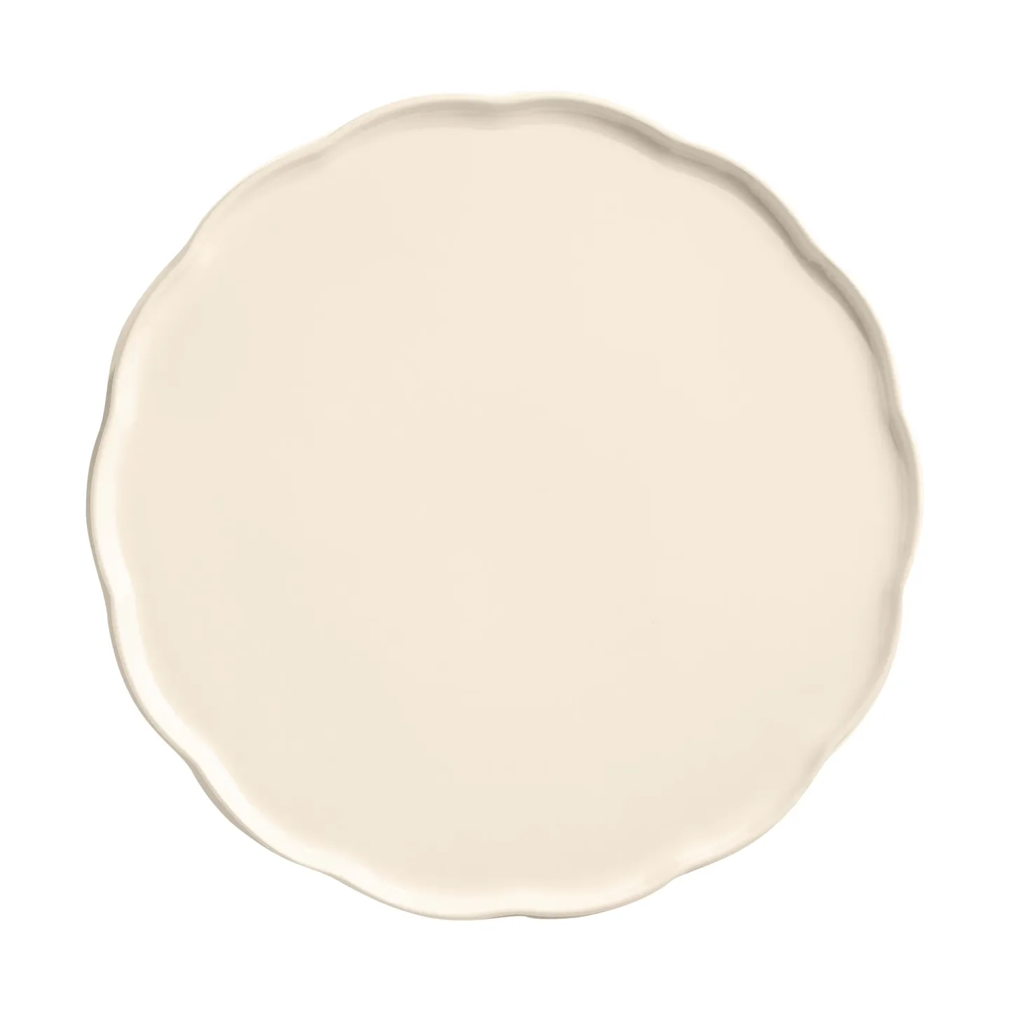 Emile Henry Emile Henry Madeleine Servierplatte Cream, rund