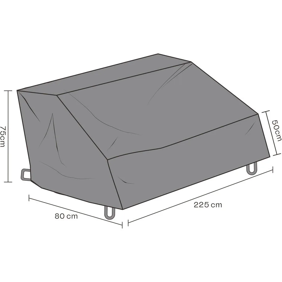Schutzhülle Raina schwarz Polyvinylchlorid B 225 T 80 cm