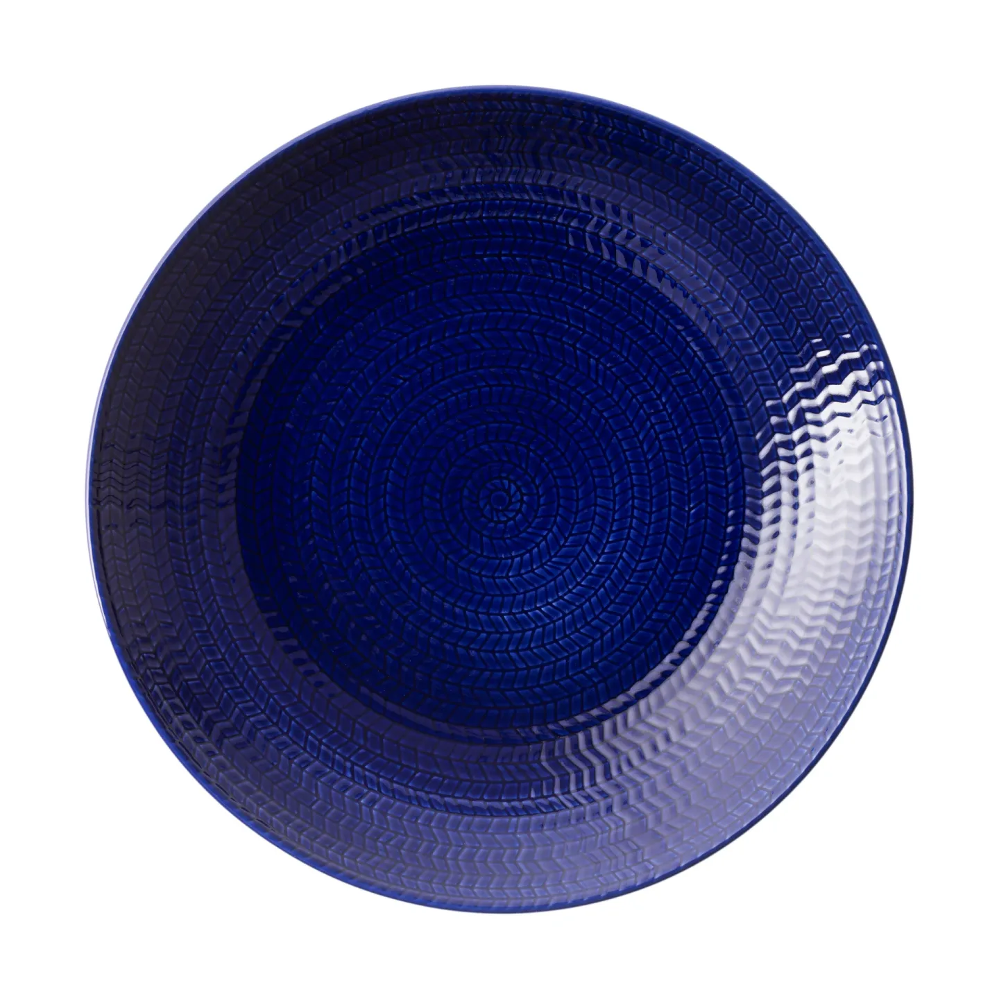 Rörstrand Blå eld Teller Blau, 23 cm
