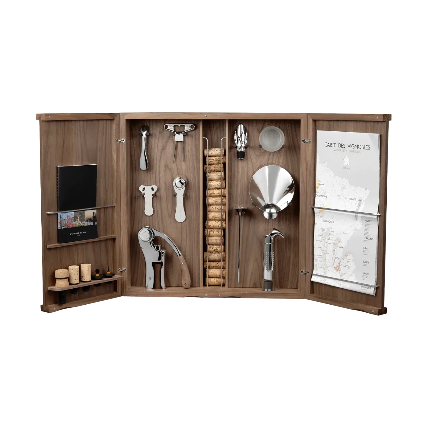L'Atelier du Vin Cabinet d'Oeno-Curiosités Weinschrank 13-teilig