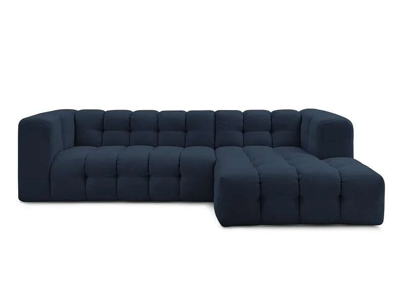 Ecksofa BOBOCHIC CLOUD Stoff dunkelblau