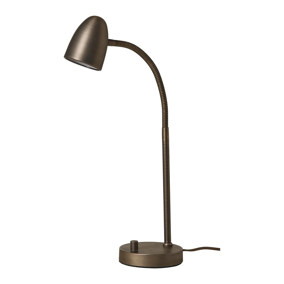 Armaturhantverk - Koster 47cm - Skrivbordslampa - Oxidbrun