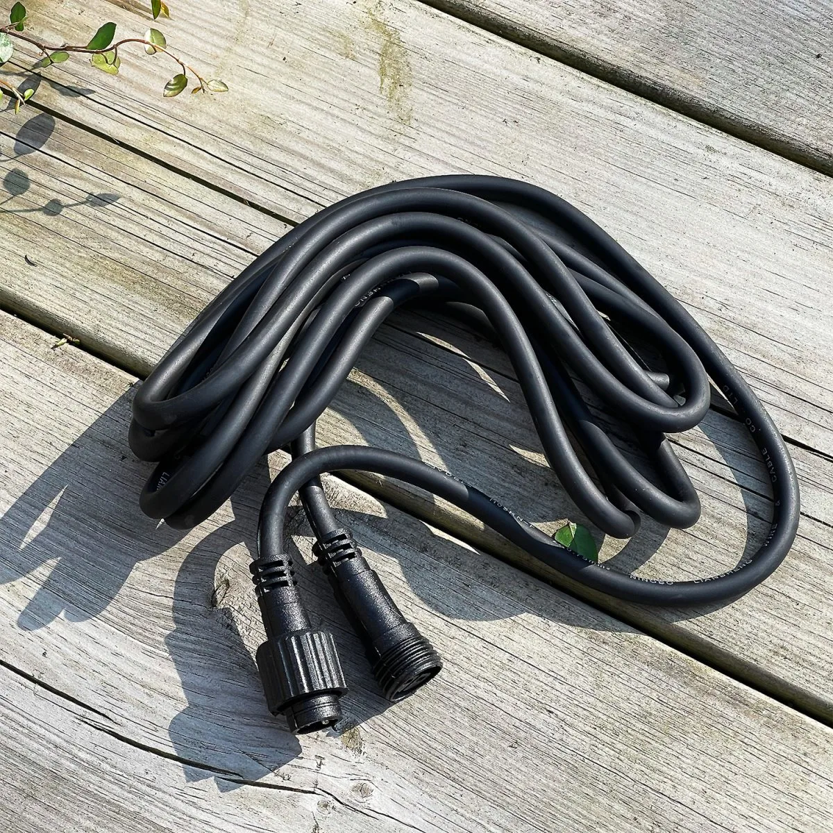 Lightson - Kabel 5m - Lightson trädgårdssystem - Svart
