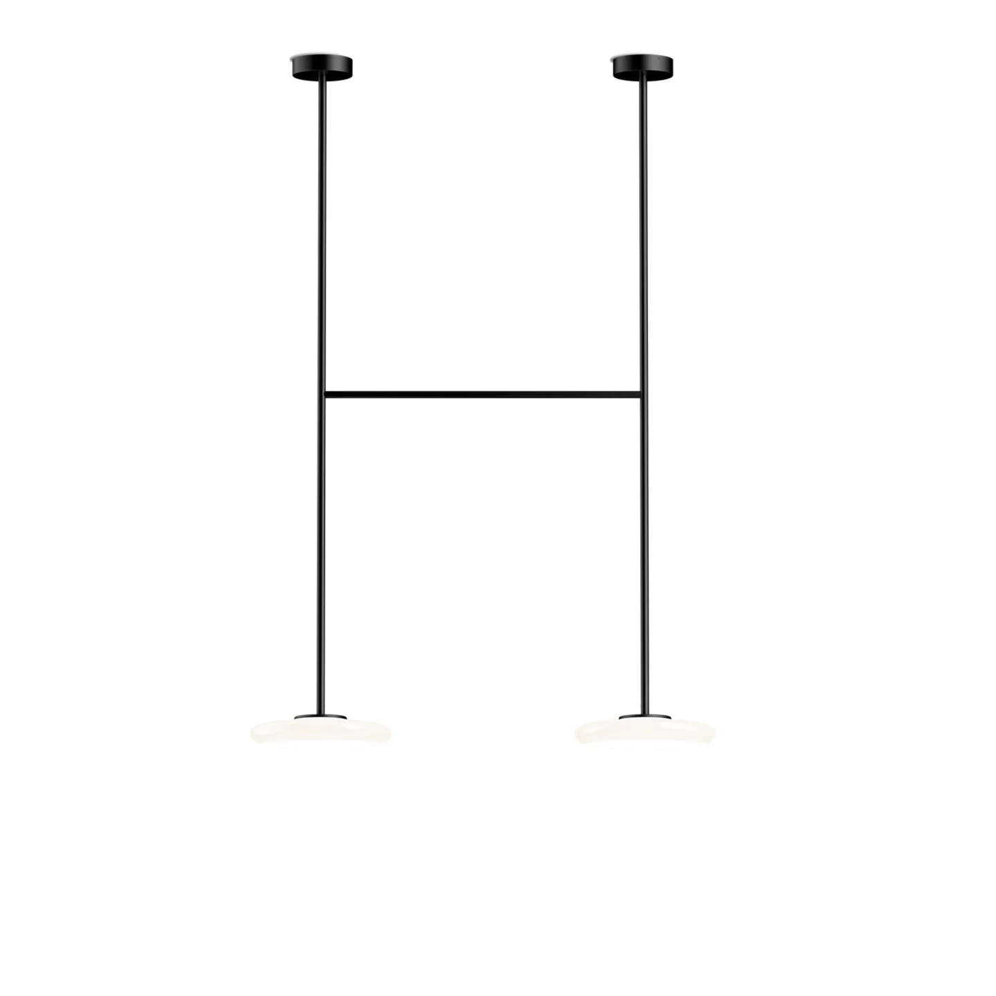 Marset - Ihana Ceiling x2 150, Black - Pendellampor - Joanna Laajisto - Glas/Metall
