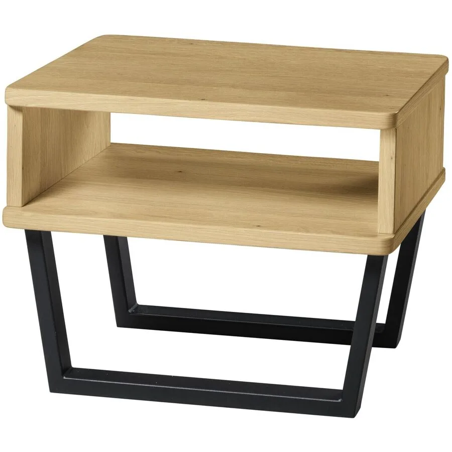 Hasena Nachttisch Castello Eiche hell Eiche massiv B 48 H 36 cm