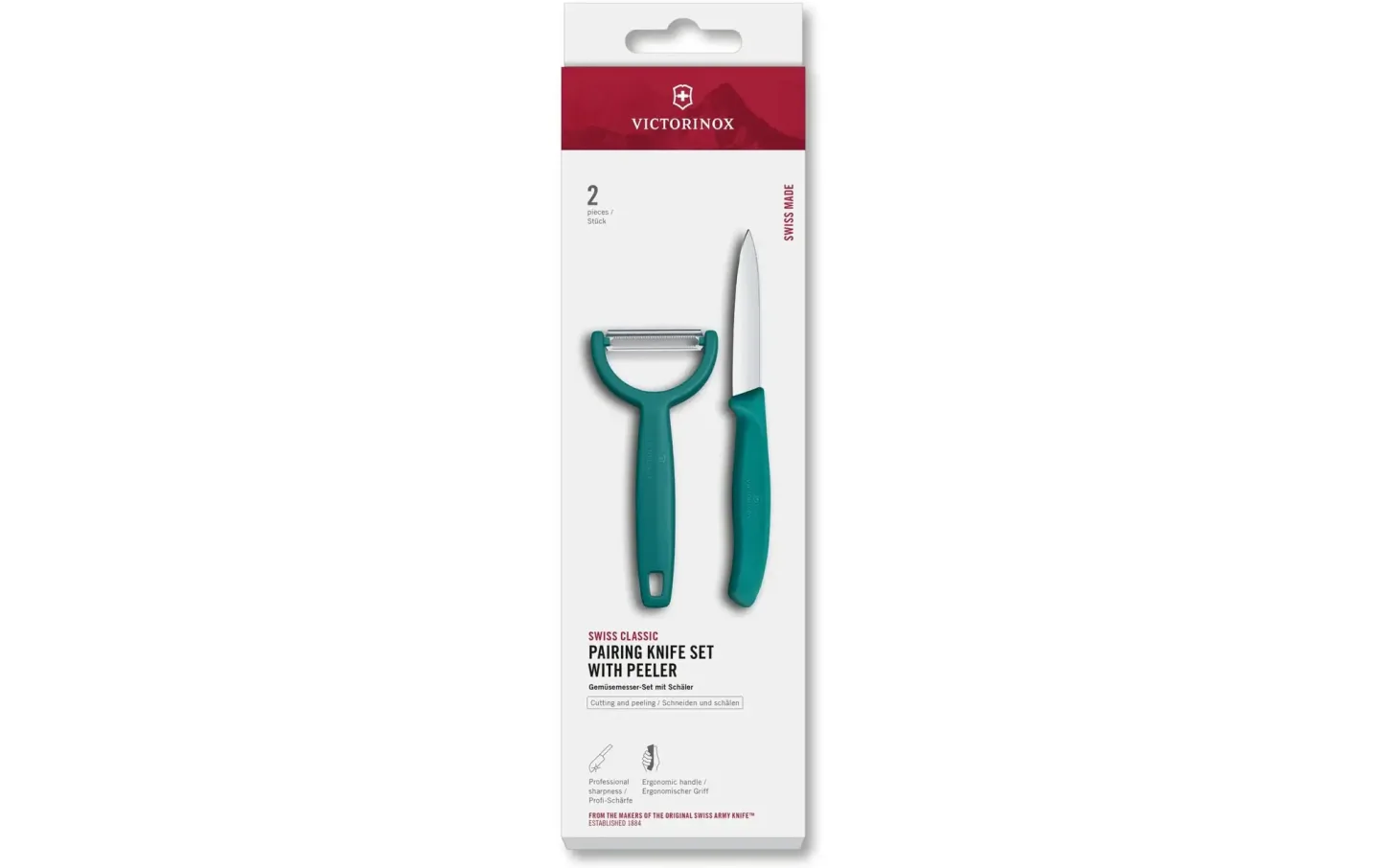 Alltron Messer-Set Swiss Classic, Von Victorinox Grün | Schubiger Möbel
