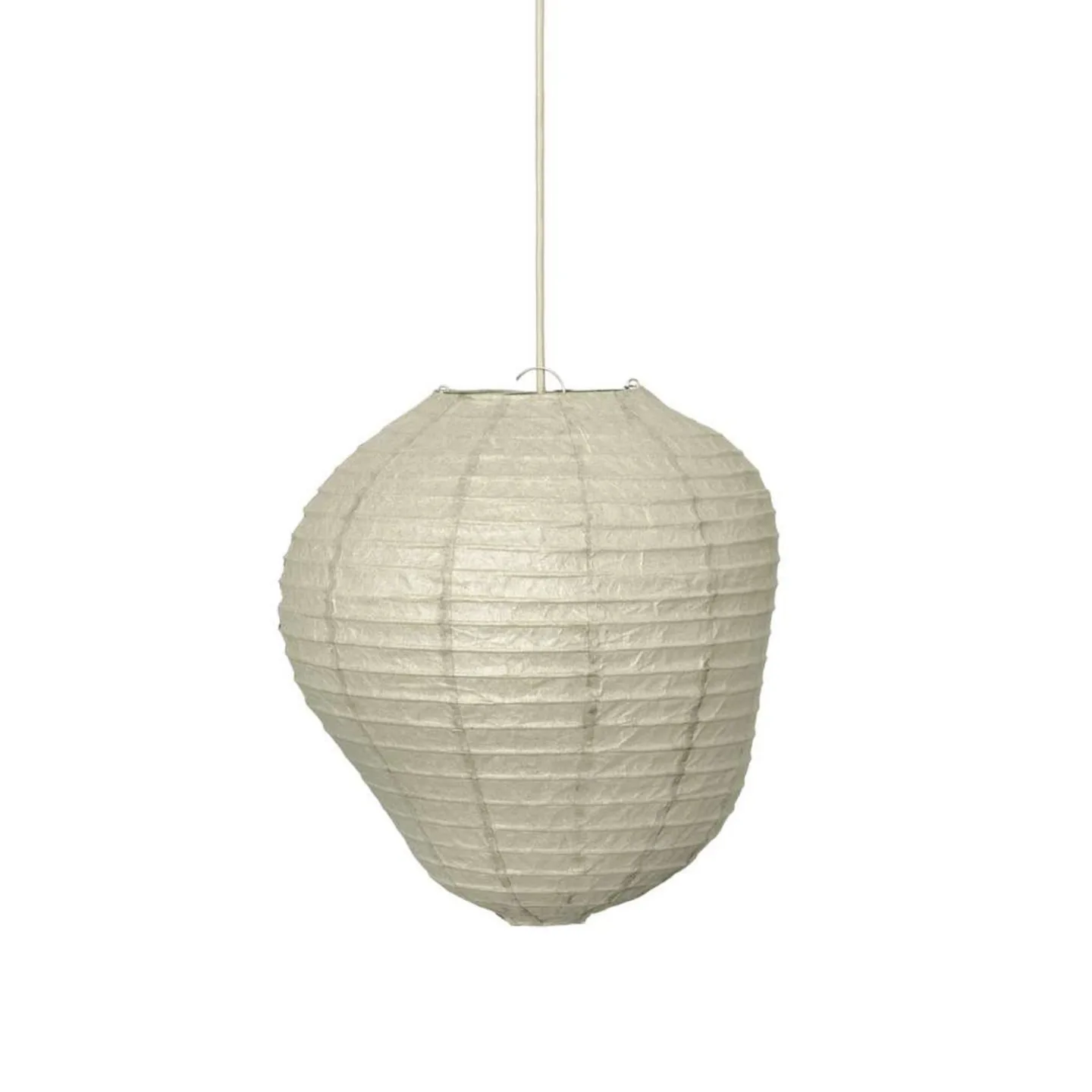 Kurbis Schirm 40 Dark Sage - Ferm Living - Wohnzimmer - Papier / Karton