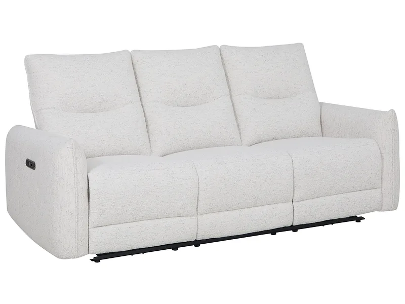 3er Sofa BAKU Stoff grau
