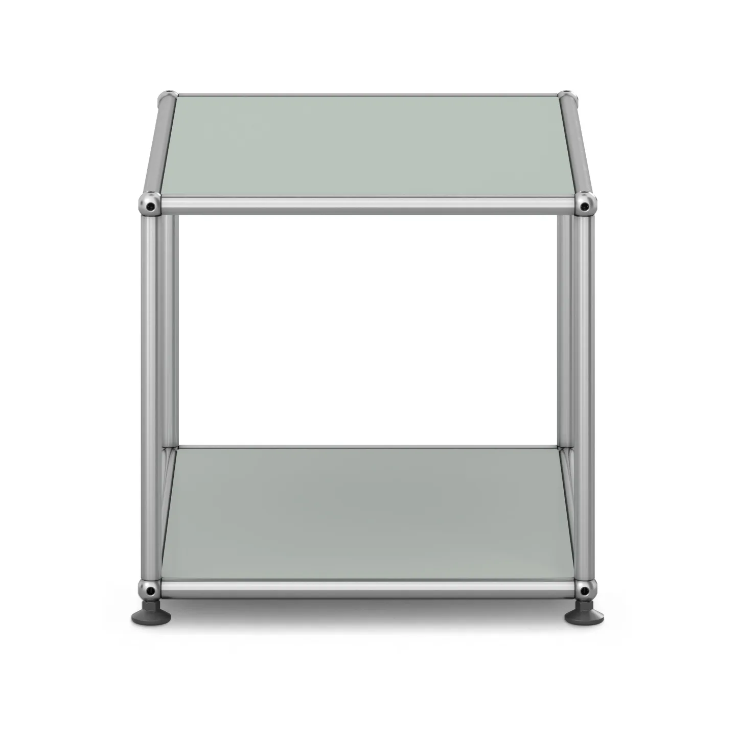 USM - USM Haller M21 29 Light Grey - Sidobord - Fritz Haller & Paul Schärer - Grå - Metall