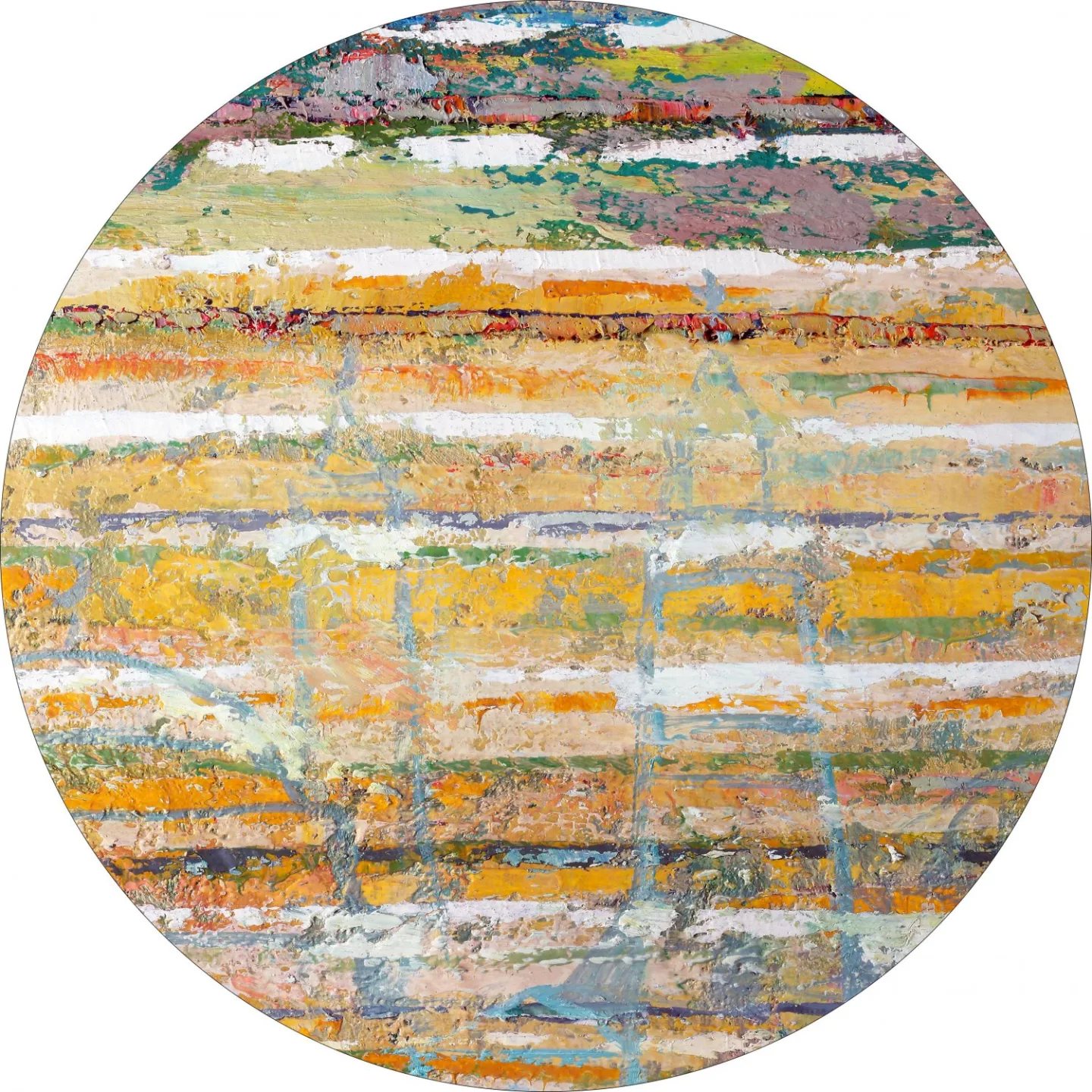 Rundt teppe - Messina (multi) (Størrelse: Ø 180 cm)