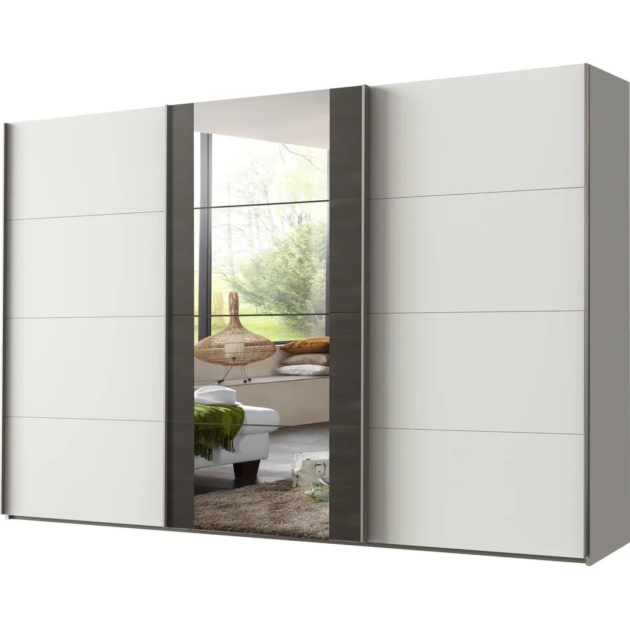 Schrank Juli Grey Steel Holzwerkstoff B 270 cm