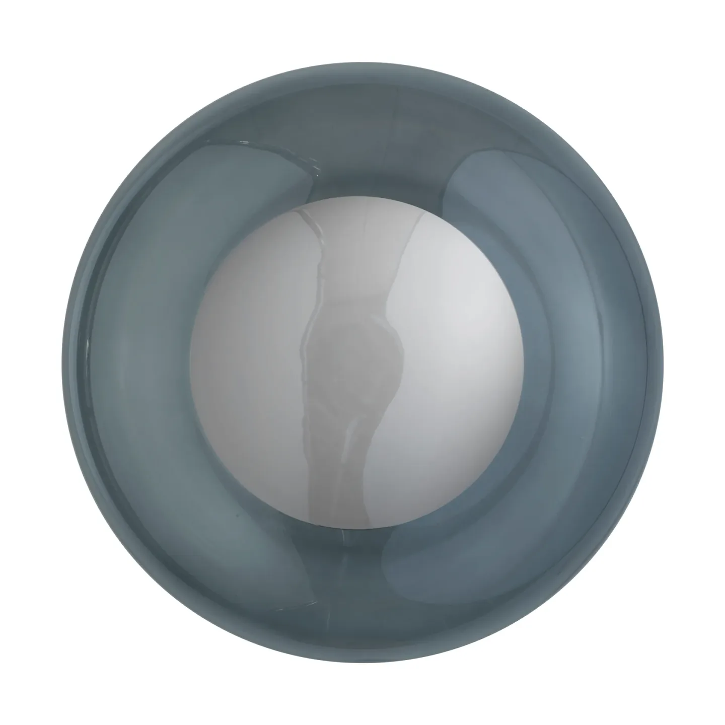 EBB & FLOW Horizon surface vägglampa Smokey grey, Ø36 cm