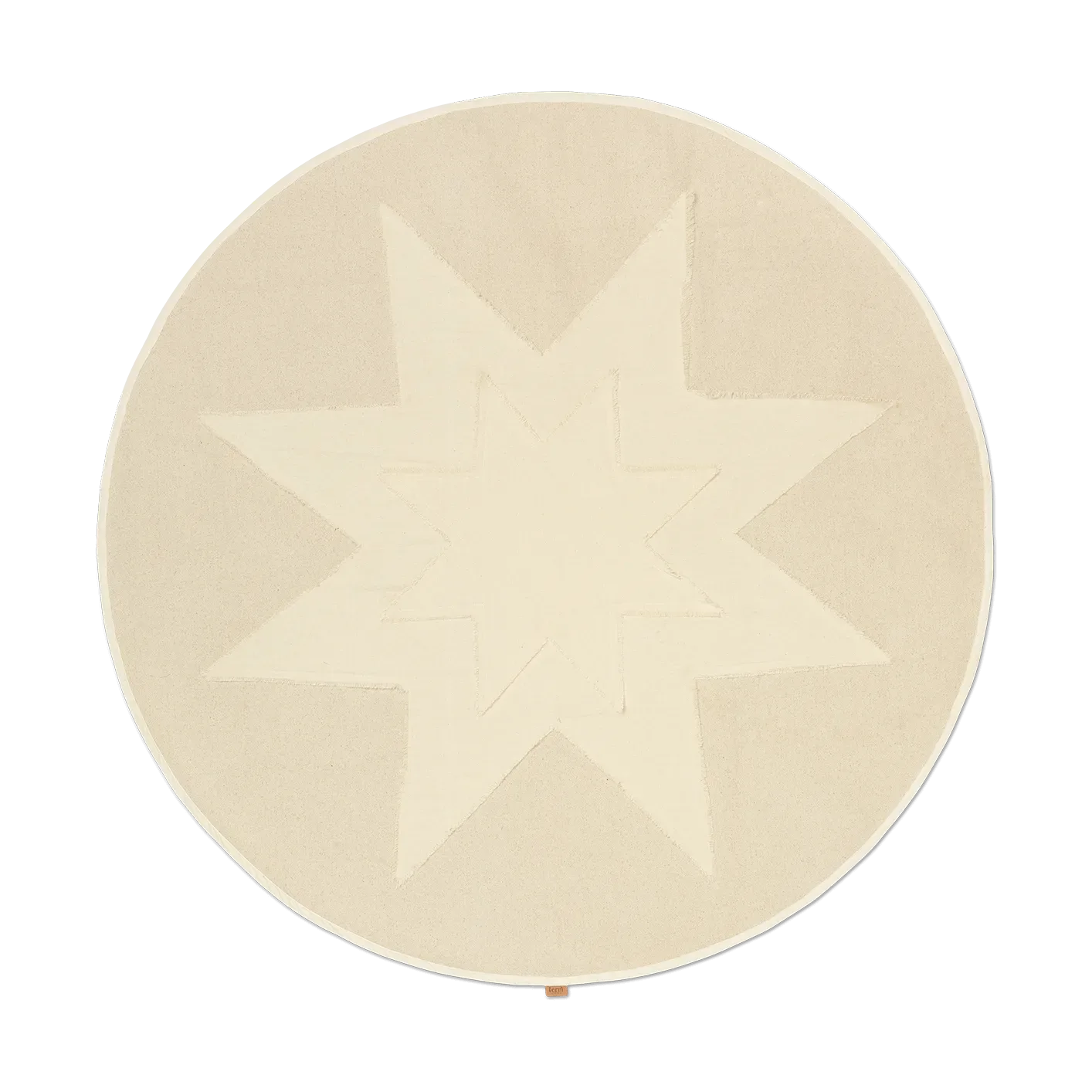 Ferm Living Vela Star julgransmatta Natural