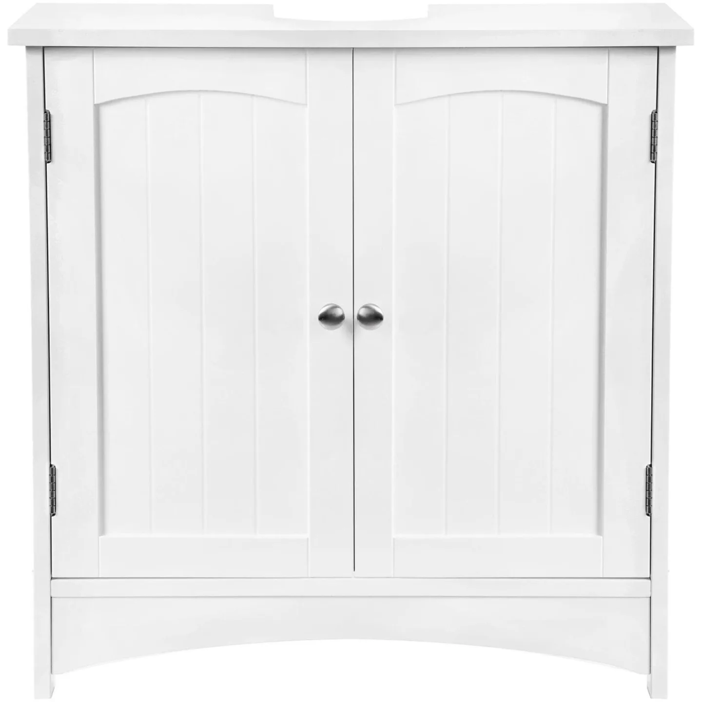 Badezimmerregal VASAGLE Weiss B 60 T 30 H 60 cm - Material: Holz - Badezimmerregal