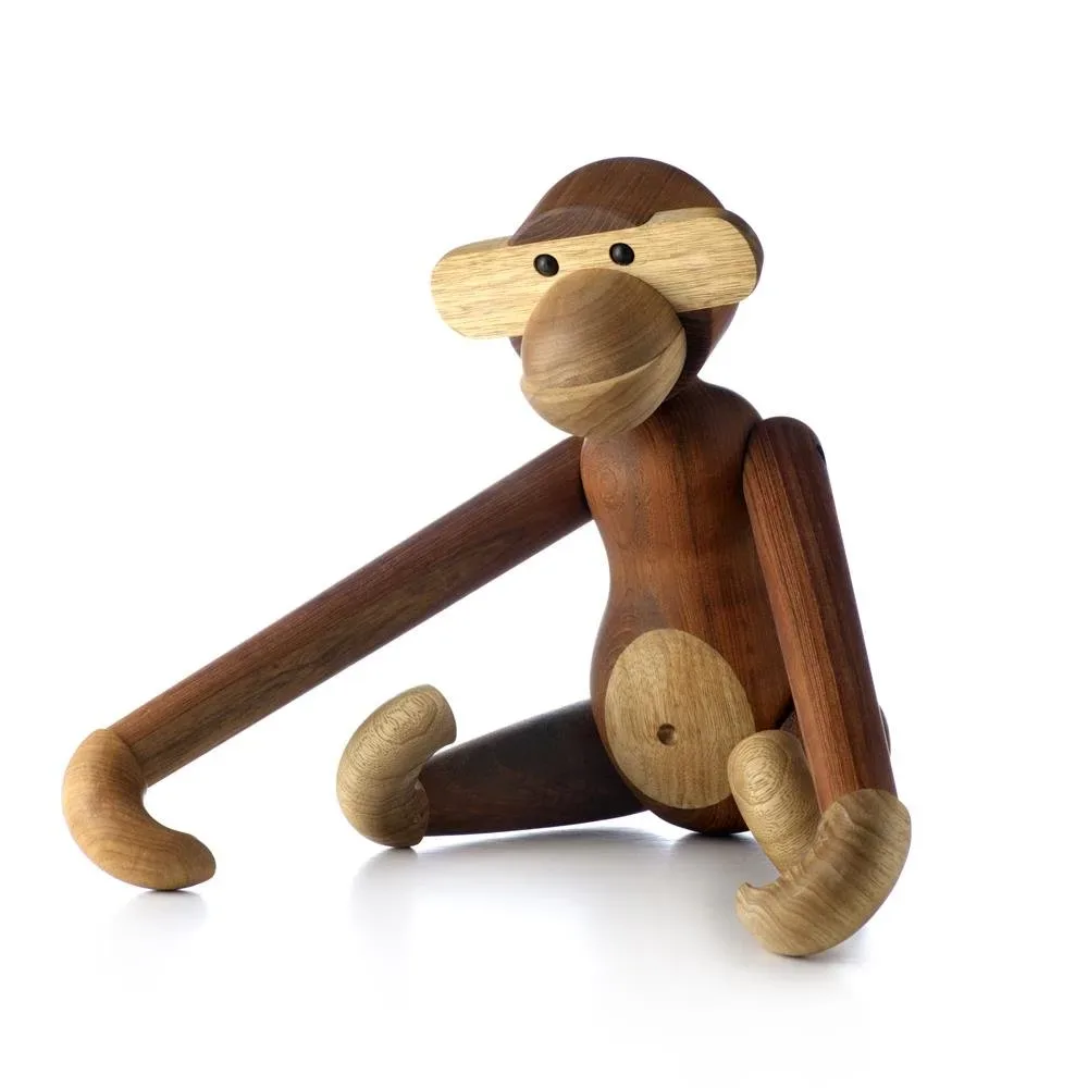 Kay Bojesen Denmark Kay Bojesen apa stor teak-limbaträ