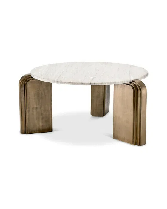 Albion sofabord antik messing