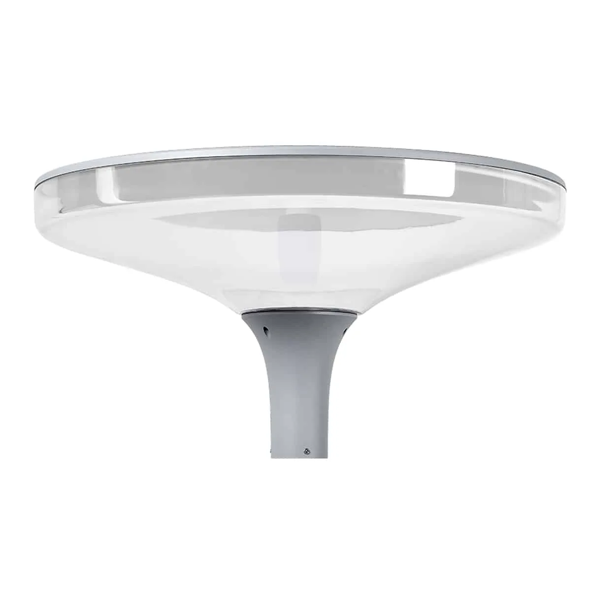 Poletop LED Stolparmatur 3000K 1883lm Grå