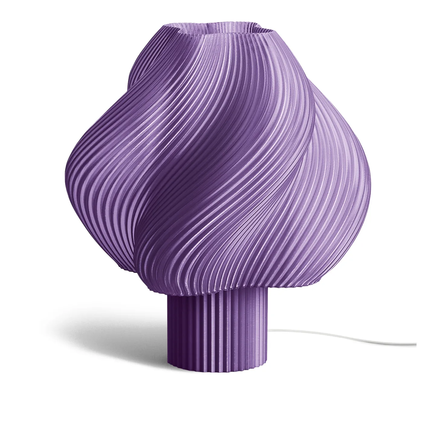 Crème Atelier - Soft Serve Mega golvlampa Lavender Sorbet - Skärmlampor - Lila - Plast