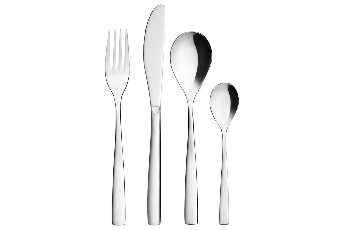 Bestickset Maku Rostfritt Stål 24 Delar - Silver