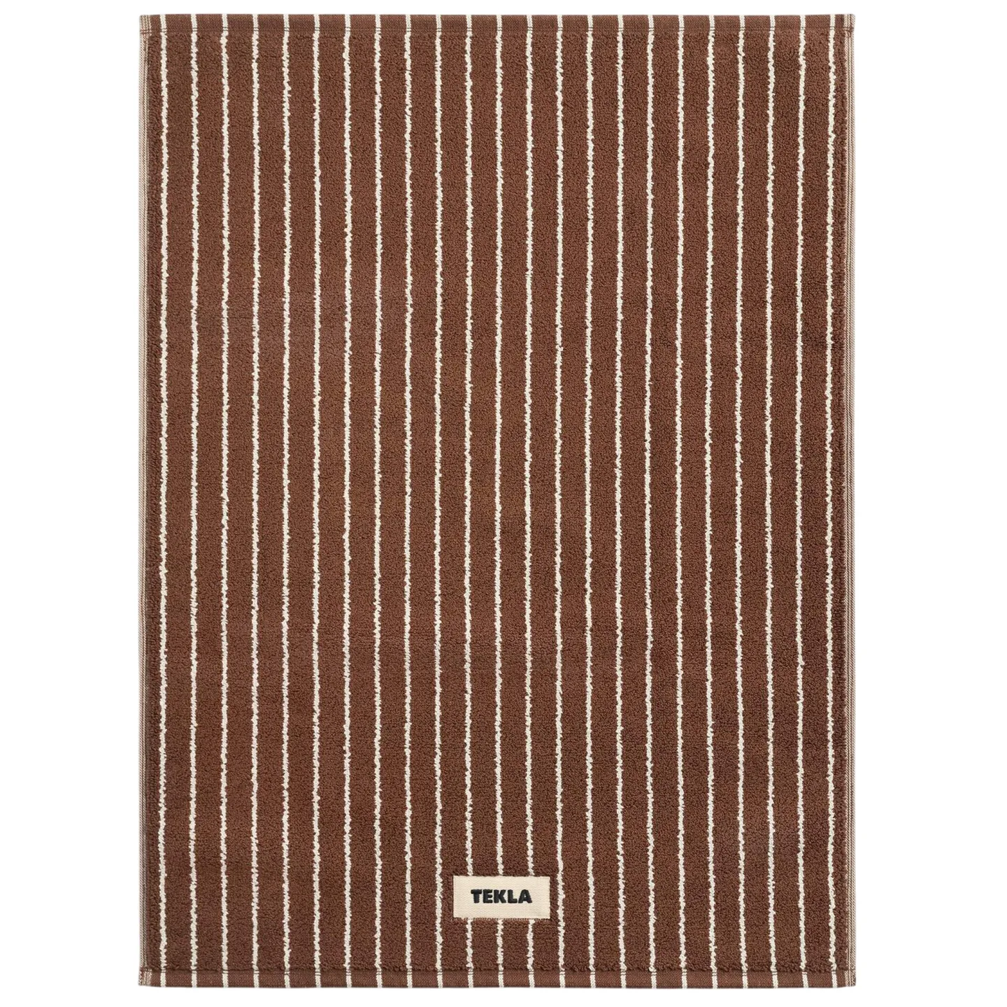 Tekla - Terry Rust Stripes badrumsmatta 50 x 70 cm - Bomullsmattor