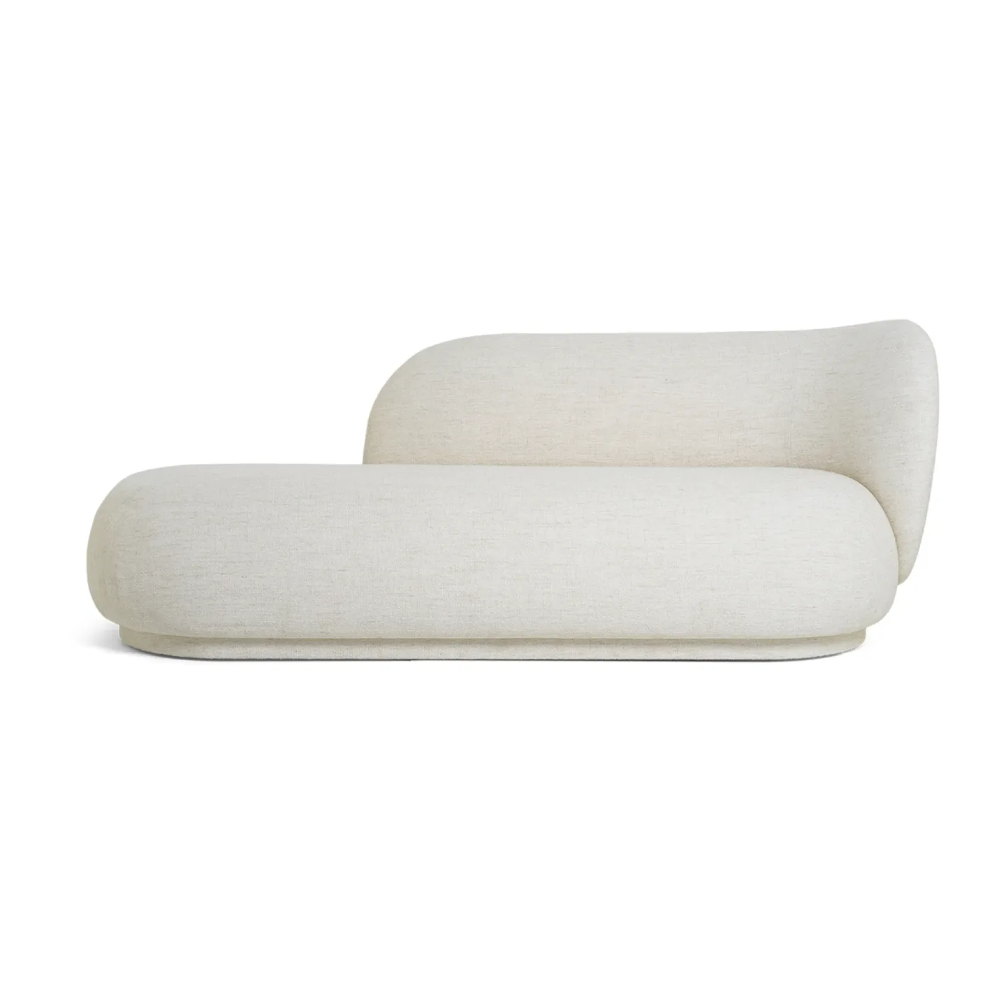Ferm Living Rico divan Chaiselongue bouclé rechts Offwhite