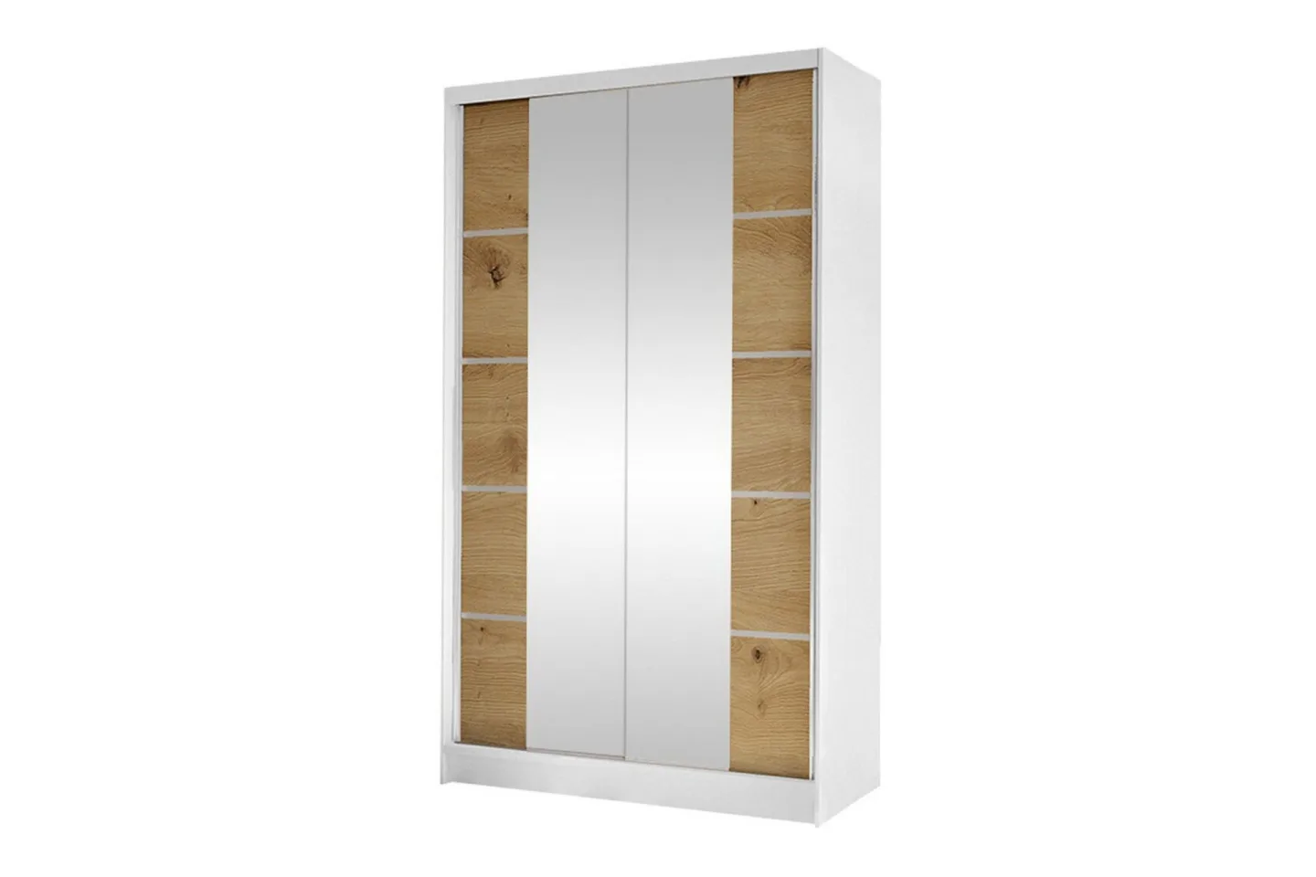 Glenmore Garderob m. Spegel White -