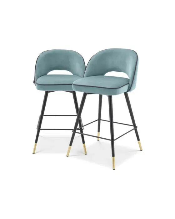 Eichholtz, Barstol Cliff lav Savona blue