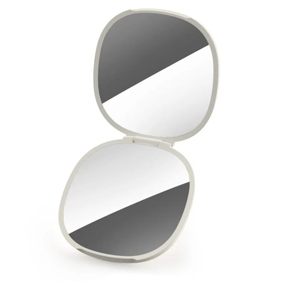 Kosmetikspiegel Joseph Joseph Viva Beige ABS/Glas 8.5 cm - Material: ABS/Spiegelglas