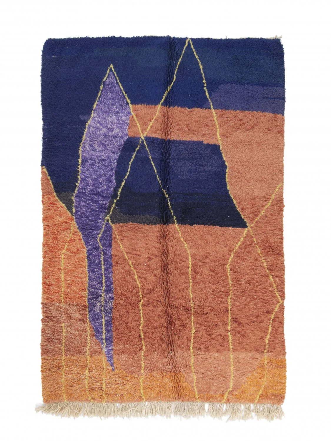 Kelim-teppe Marokkansk Azilal 260 x 170 cm (Størrelse: 260 x 170 cm)