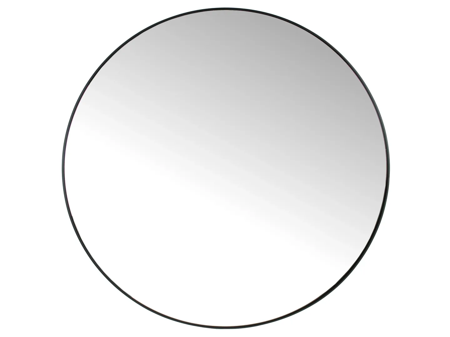 Kersten Spiegel Metall Schwarz D: 96 cm Schwarz | Schubiger Möbel