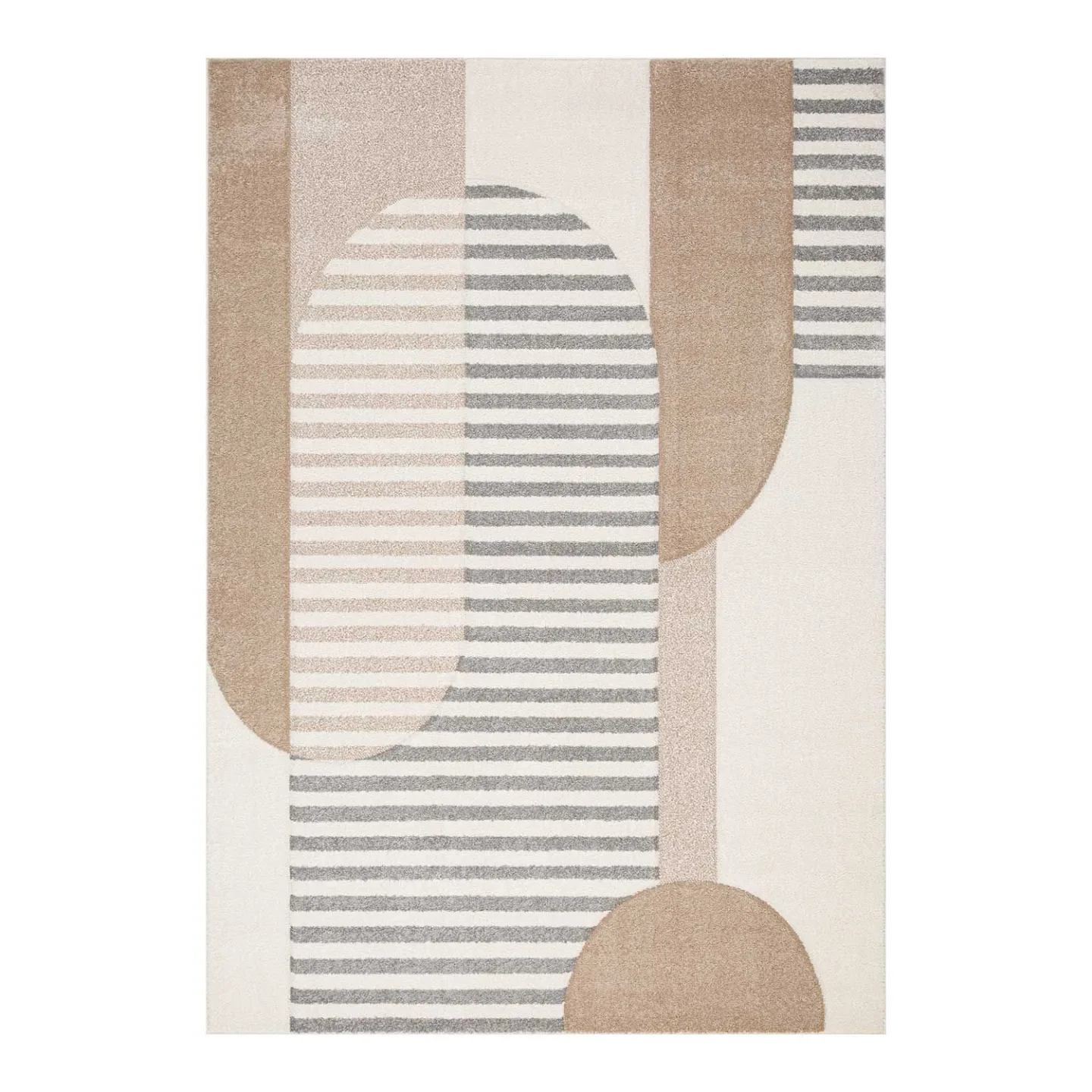 Matta Navon Carved 100x150 cm - Grå/Beige