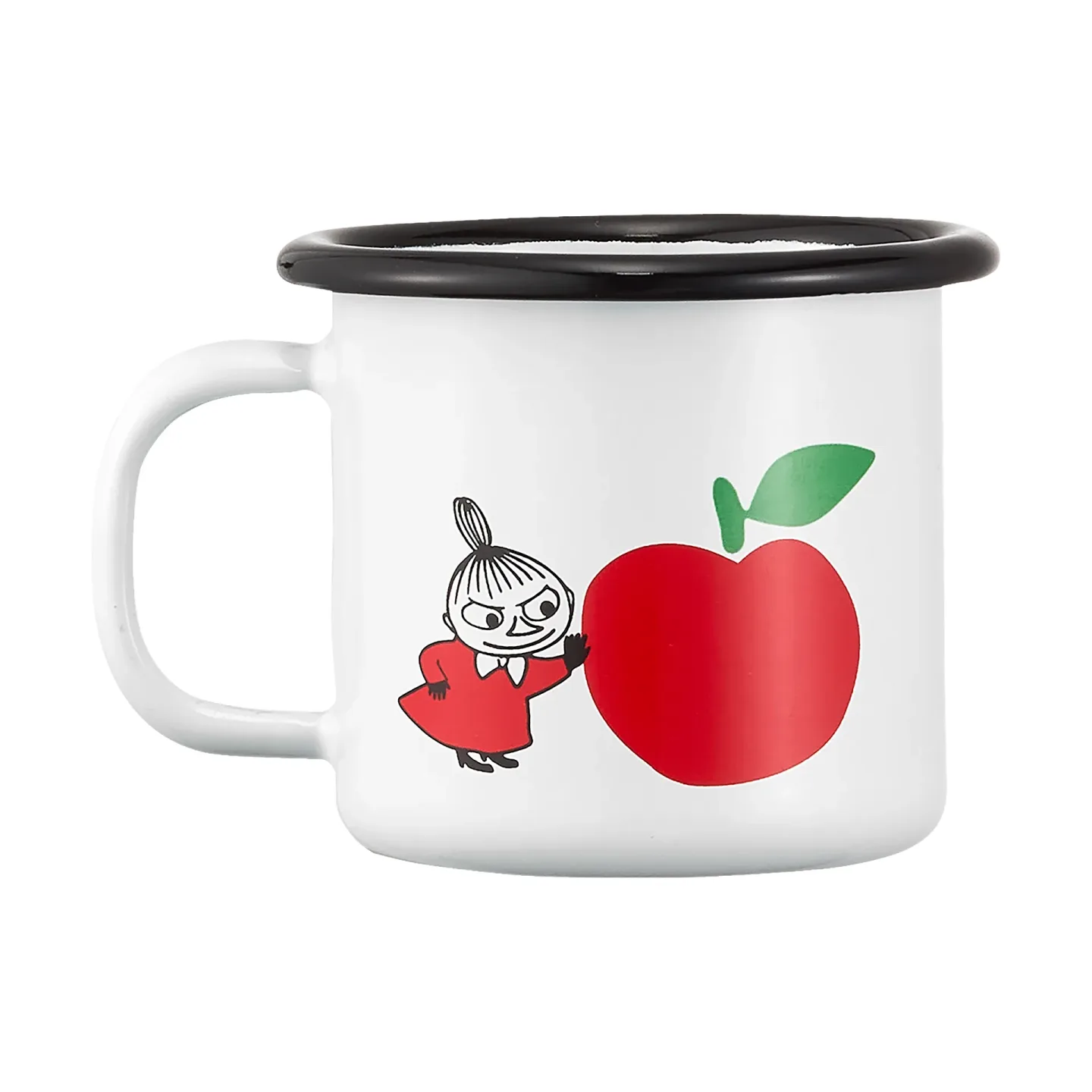Muurla Mumin Emaillebecher 150 ml Joyfull Apples