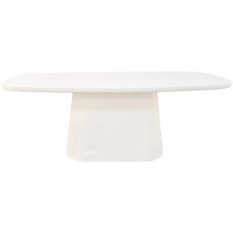 Esstisch Putza weiss MDF B 200 T 100 cm