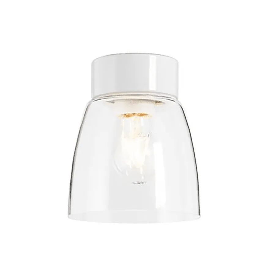 Ifö electric - Open Klara Ø15 - Badrumslampa - Vit