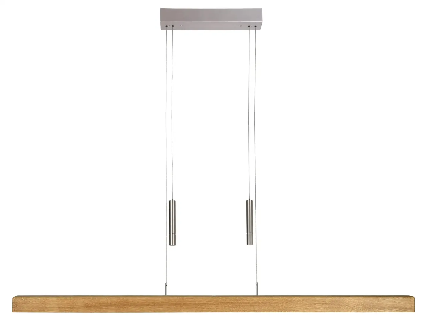 HerzBlut Balkenlampe Leana Eiche B: 121cm Beige | Schubiger Möbel