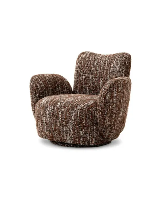Merida Chair Bouclé Sonata Red