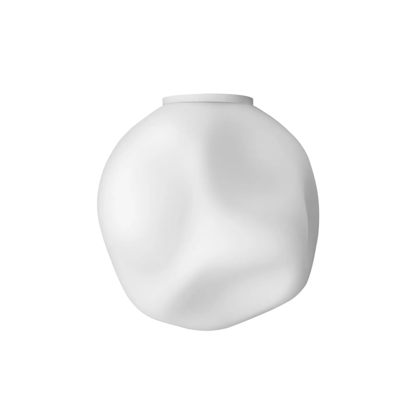Hoba Media Deckenleuchte, Ø 25 cm, weiß, Glas - Foscarini - Wohnzimmer - Design - Kugel