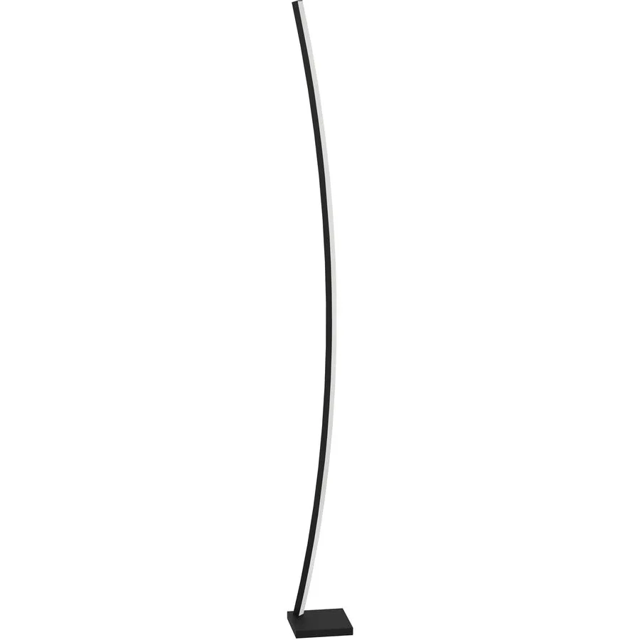 Eglo Stehlampe Picacha Schwarz/Weiss Stahl/Kunststoff 0 cm 0 cm - LED - Lichtfarbe: Warmweiss - Material: Kunststoff/Stahl - Stehlampe- LED