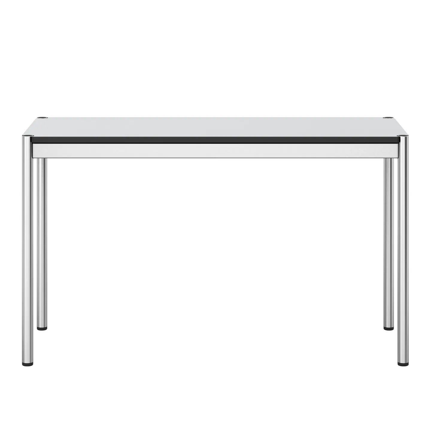 USM - USM Haller T8 02 Laminate Pearl Grey - Skrivbord - Fritz Haller & Paul Schärer - Brun - Metall