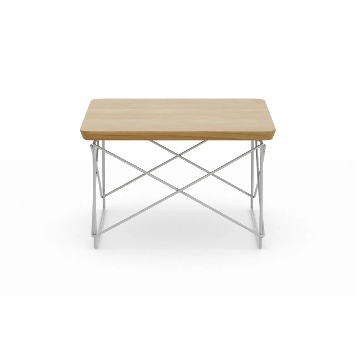 Vitra LTR occasional table sidobord Natural chestnut-white