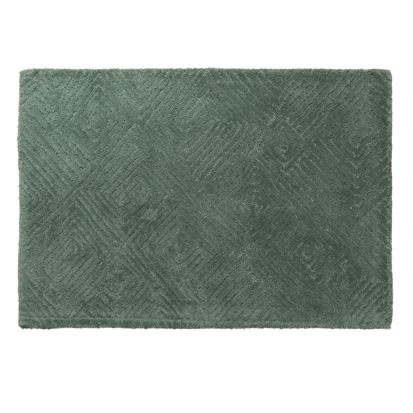 Dørmatte - Nevena (mørkegrønn) (Størrelse: 60 x 90 cm)
