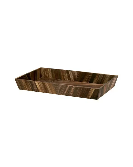 Harvard bakke marquetry brun S