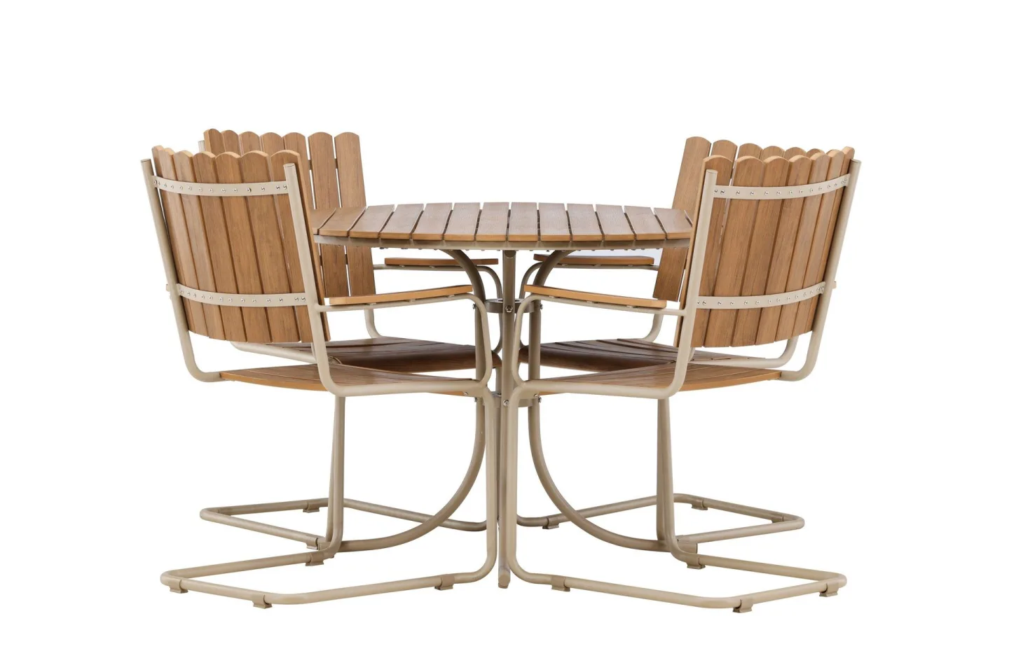 Holmsund Matgrupp Utomhus 4-sits - Beige