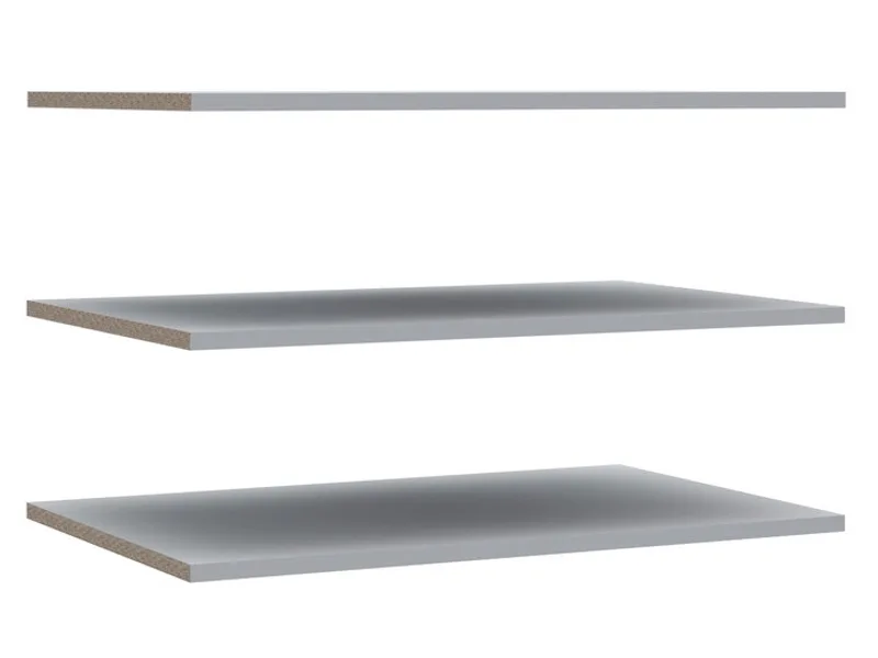 HILLUR 3er-Set Regalschrank ANVERS/DANIELA