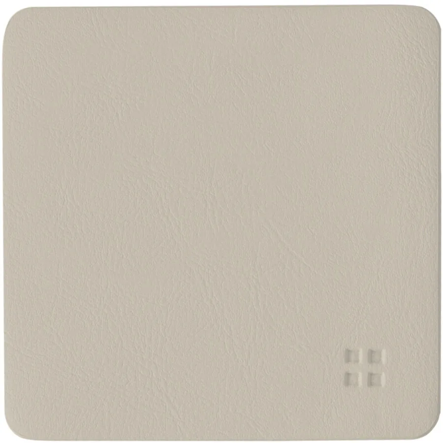 Untersetzer Ambiente sand PVC Quadratisch B 10 cm