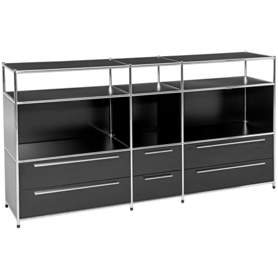 Regal Cubo Schwarz Metall - Möbel Konfigurator: Traummöbel individuell zusammenstellen