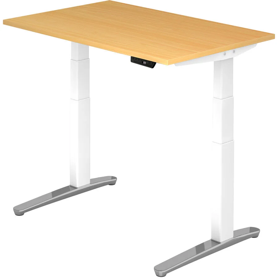 Schreibtisch Office Buche Dekor Holzwerkstoff B 120 T 80 cm