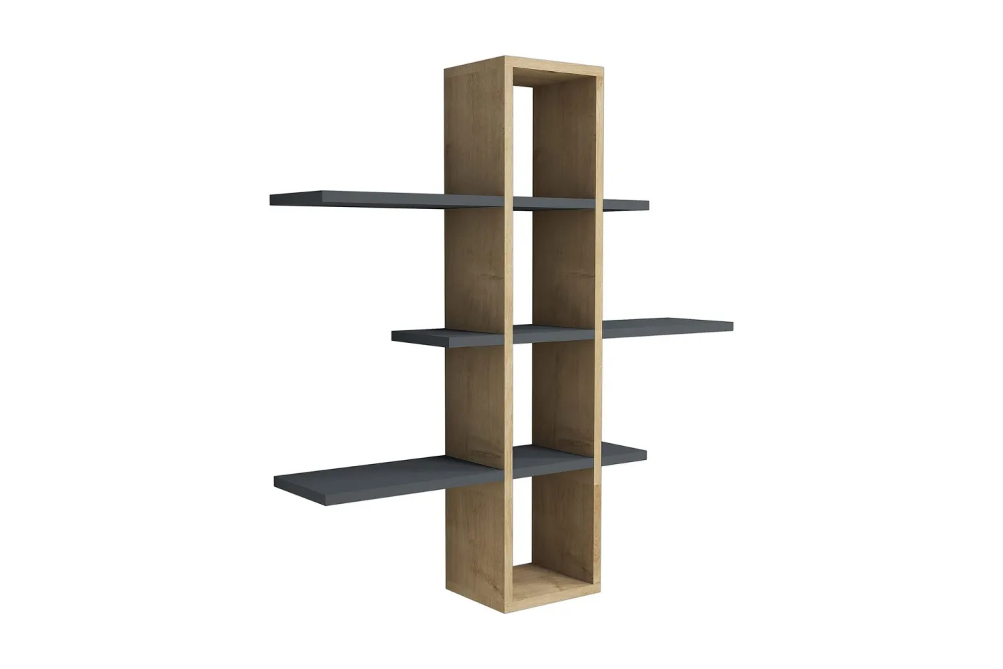 Gersby Vägghylla 101 cm - Blå/Grå